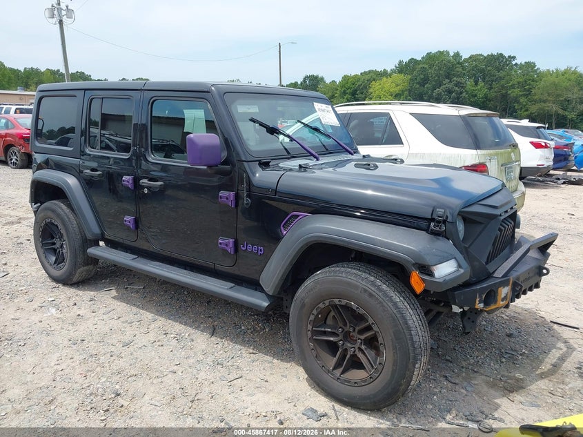 2022 JEEP WRANGLER UNLIMITED SPORT S 4X4 | 1C4HJXDG5NW251326 | UPCARS