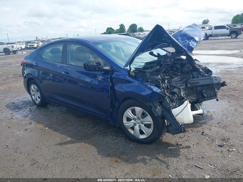 2016 HYUNDAI ELANTRA SE | 5NPDH4AE0GH688123 | UPCARS