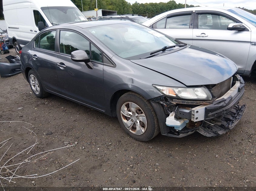 2013 HONDA CIVIC LX | 19XFB2F52DE017253 | UPCARS