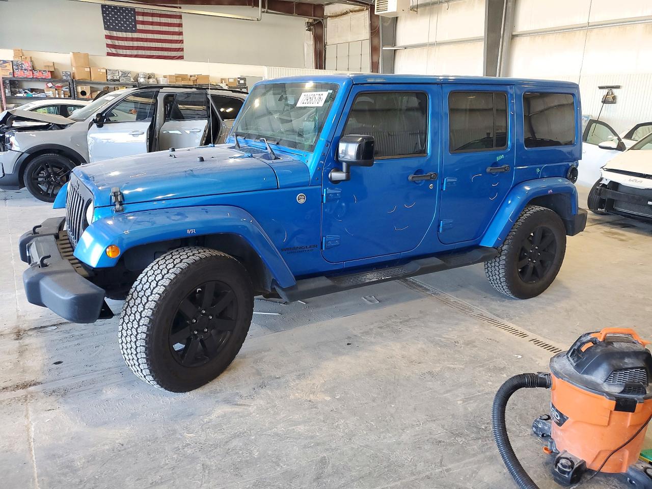 2014 JEEP WRANGLER SAHARA | 1C4HJWEG9EL254093 | UPCARS