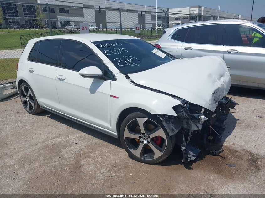 2017 VOLKSWAGEN GOLF GTI AUTOBAHN 4-DOOR/S 4-DOOR/SE 4-DOOR/SPORT 4-DOOR | 3VW4T7AU8HM050993 | UPCARS