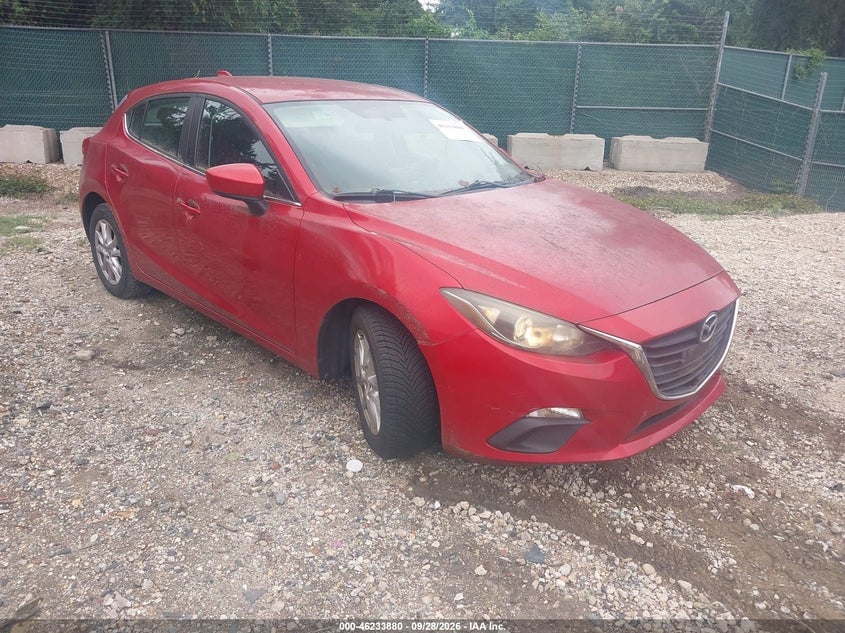 2014 MAZDA MAZDA3 I TOURING | JM1BM1L76E1205724 | UPCARS