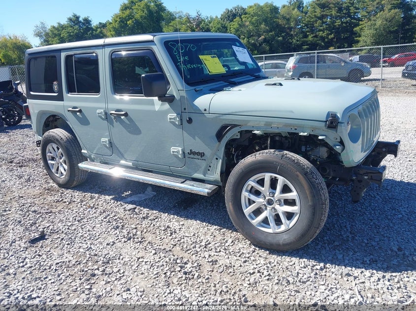 2023 JEEP WRANGLER 4-DOOR SPORT S 4X4 | 1C4HJXDGXPW619566 | UPCARS