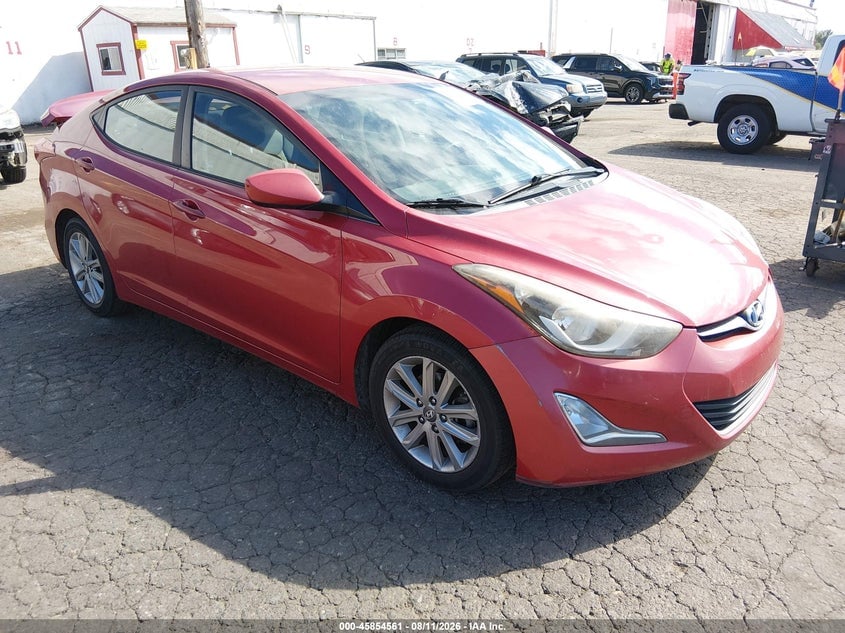 2014 HYUNDAI ELANTRA SE | KMHDH4AE4EU166822 | UPCARS