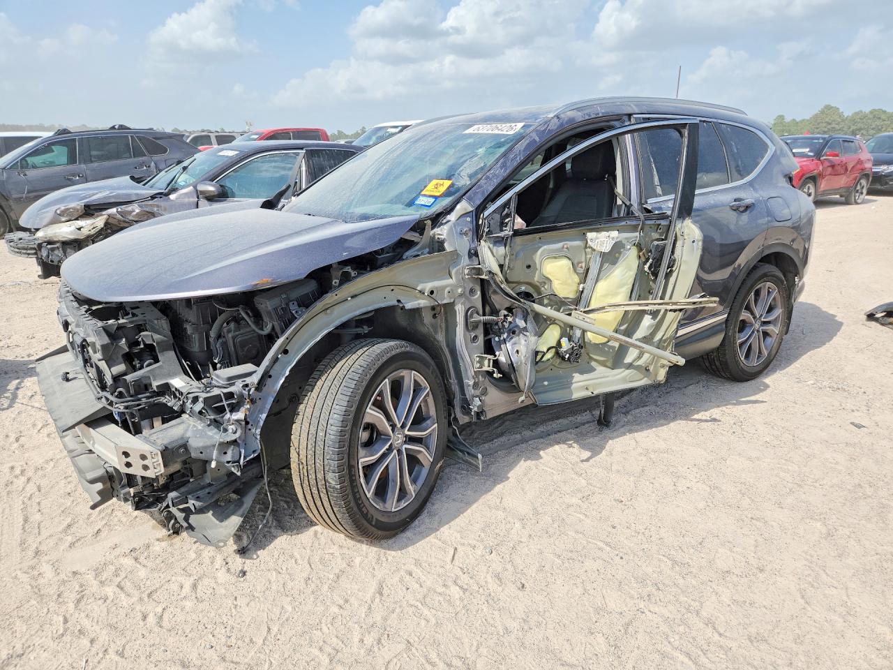 2021 HONDA CRV TOURING | 2HKRW1H91MH424777 | UPCARS