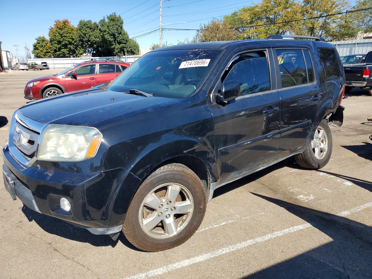 2011 HONDA PILOT EXL | 5FNYF4H50BB035263 | UPCARS