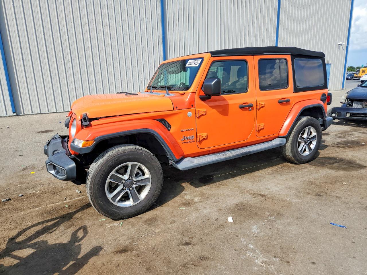 2018 JEEP WRANGLER SAHARA | 1C4HJXEG7JW323443 | UPCARS