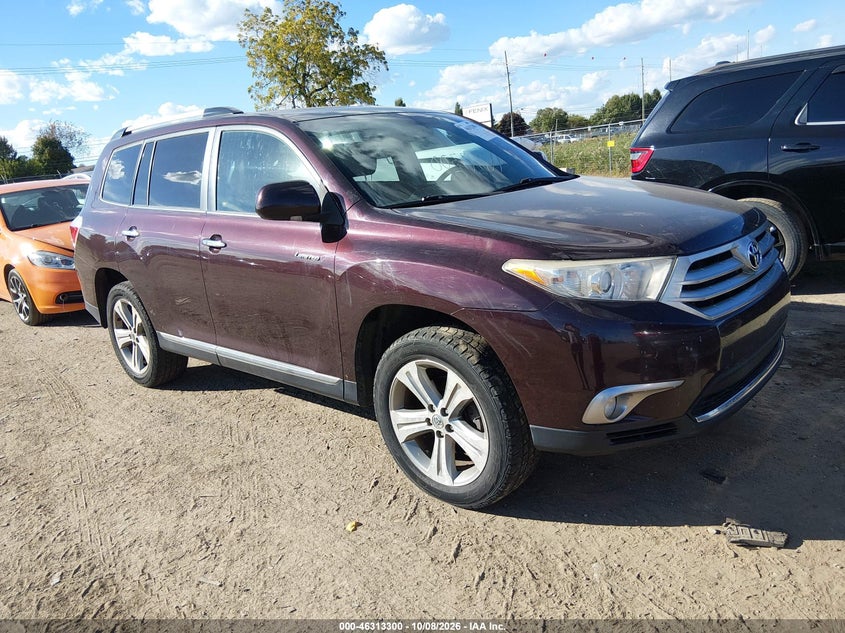2011 TOYOTA HIGHLANDER LIMITED V6 | 5TDDK3EH0BS072649 | UPCARS
