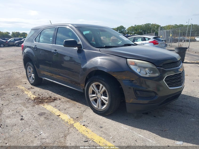 2016 CHEVROLET EQUINOX LS | 2GNALBEK1G6256206 | UPCARS