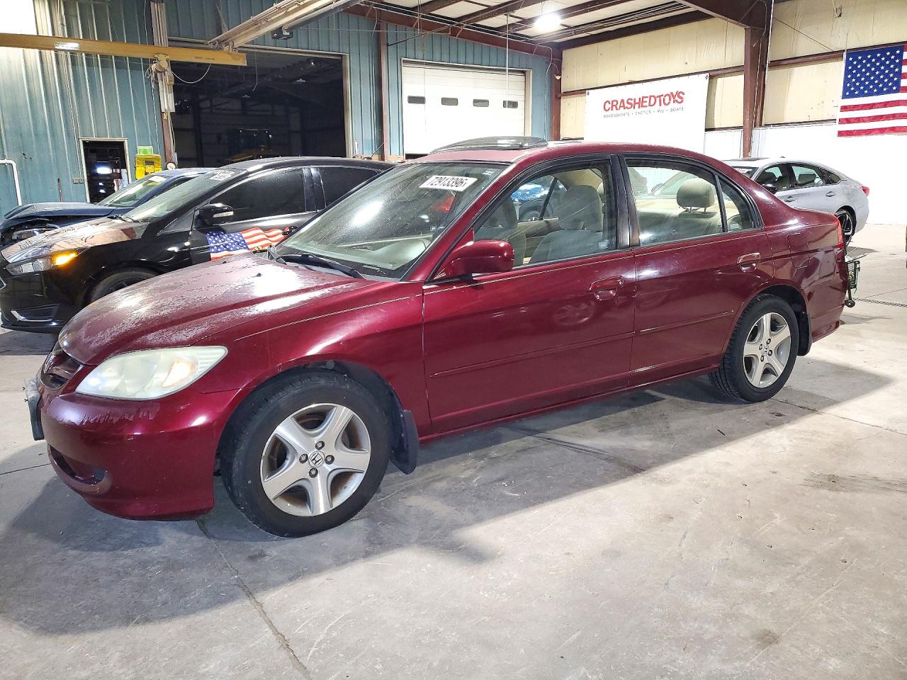 2004 HONDA CIVIC EX | 2HGES26774H553294 | UPCARS
