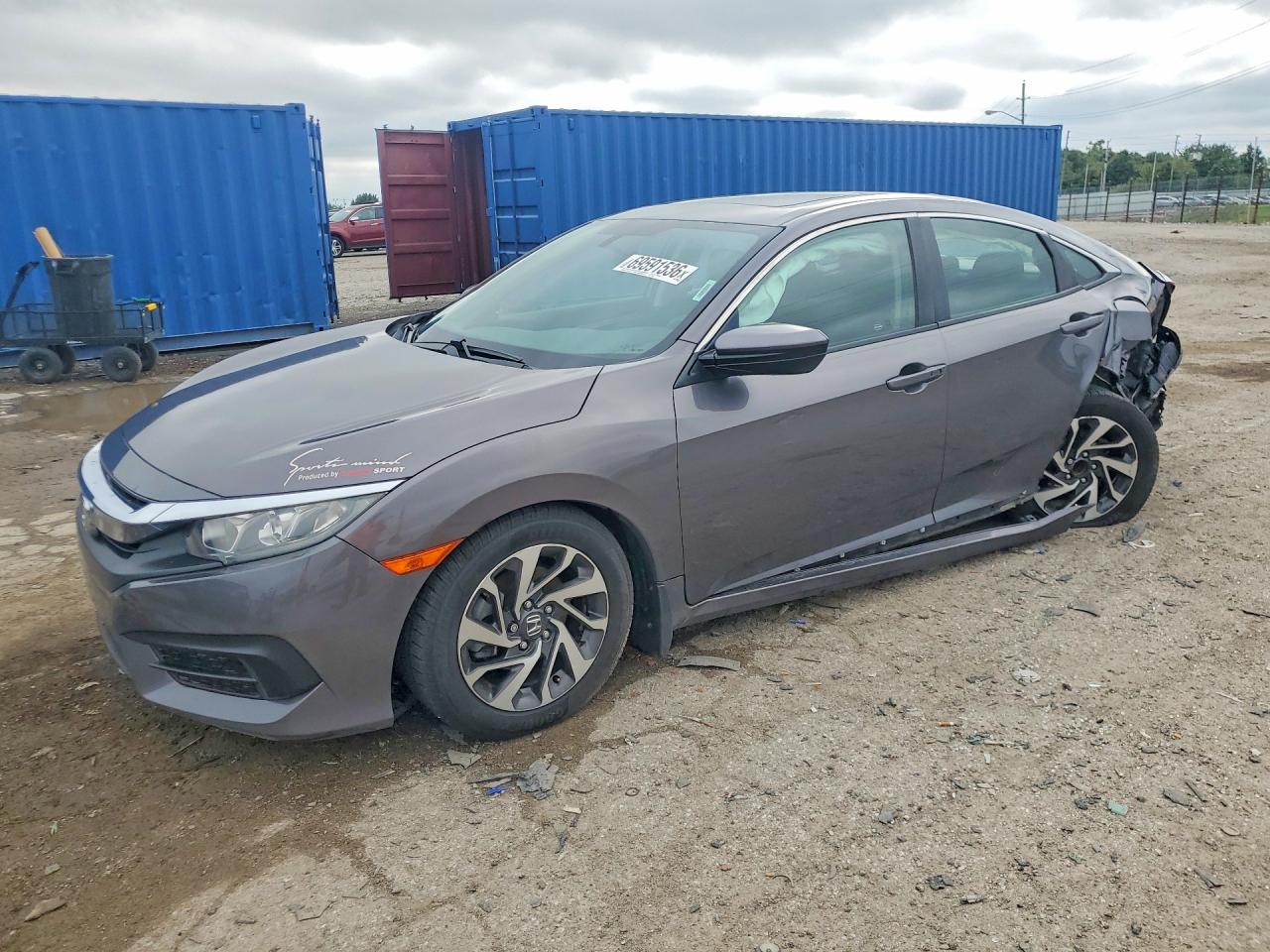 2017 HONDA CIVIC EX | 19XFC2F74HE022443 | UPCARS