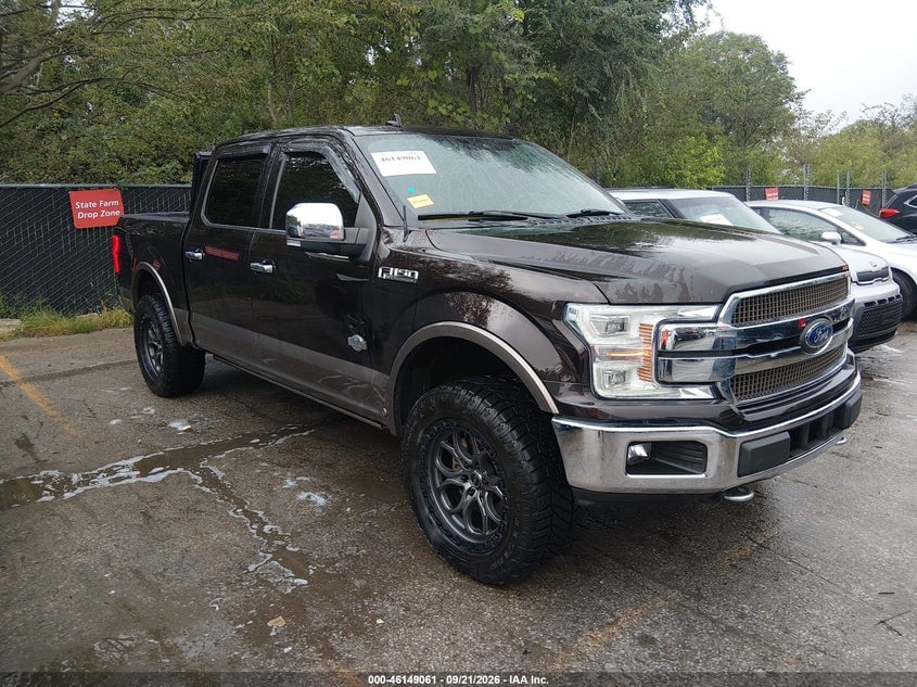 2019 FORD F-150 KING RANCH | 1FTEW1E40KFB81350 | UPCARS