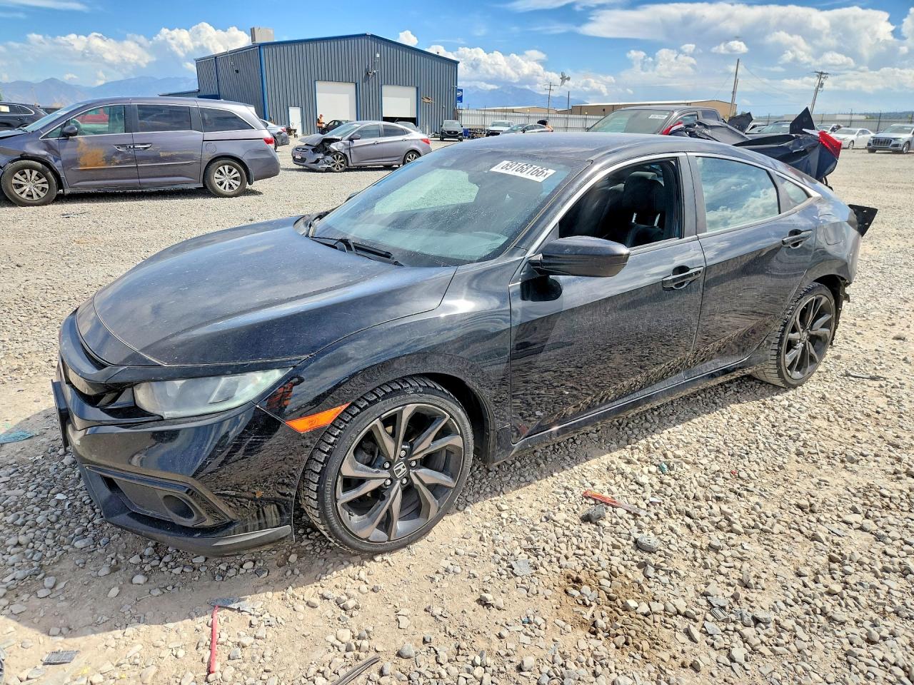2019 HONDA CIVIC SPORT | 19XFC2E86KE050598 | UPCARS