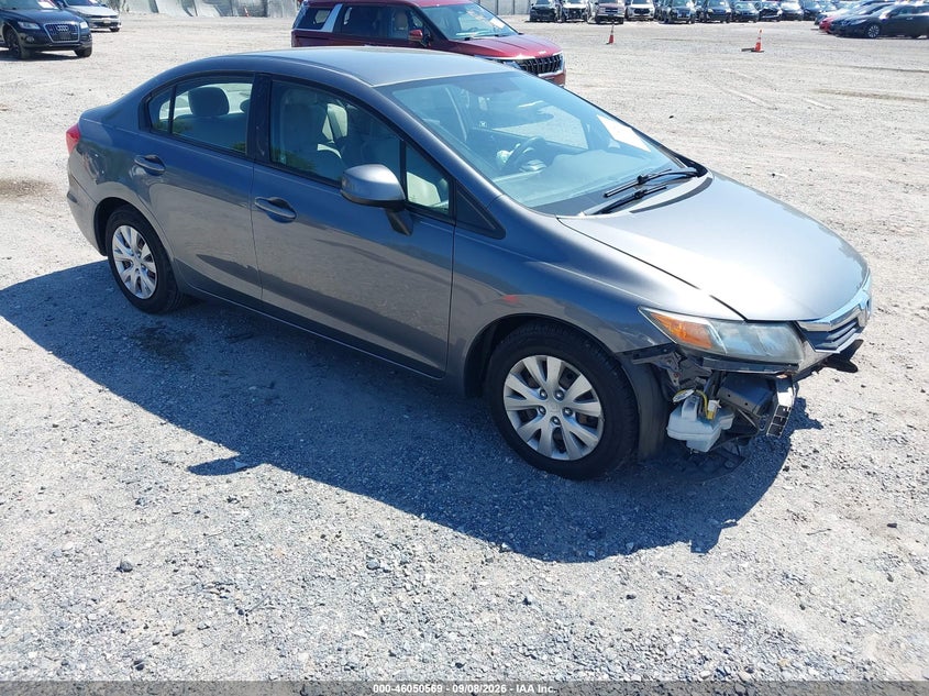 2012 HONDA CIVIC LX | 19XFB2F57CE353706 | UPCARS