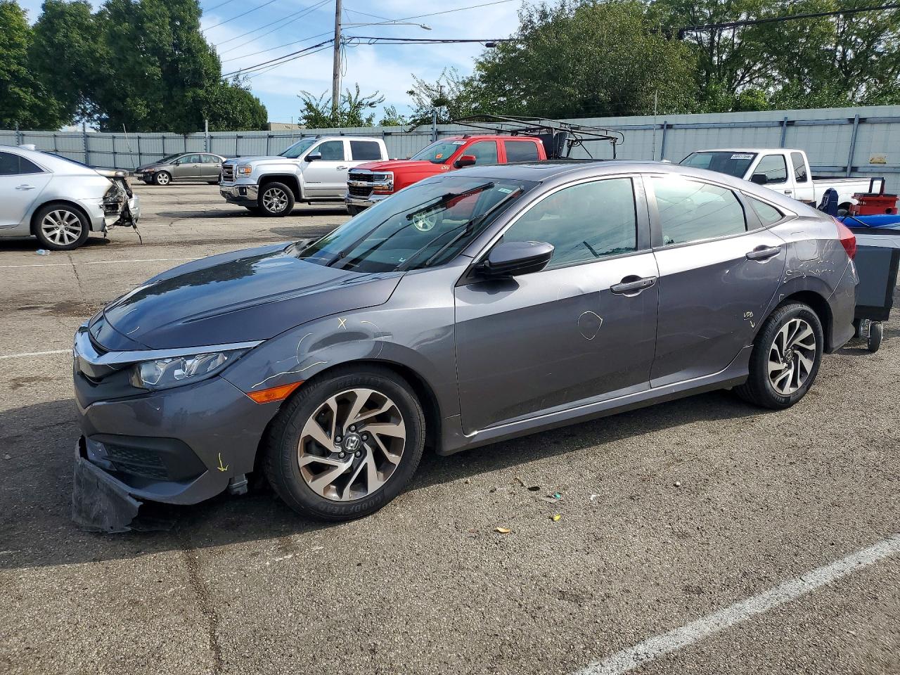 2017 HONDA CIVIC EX | 19XFC2F79HE041599 | UPCARS