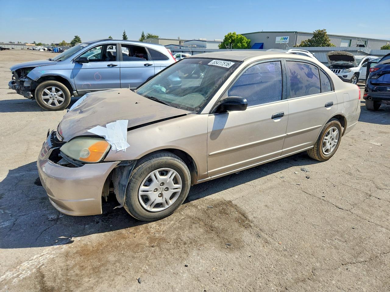 2001 HONDA CIVIC LX | 1HGES16561L023308 | UPCARS