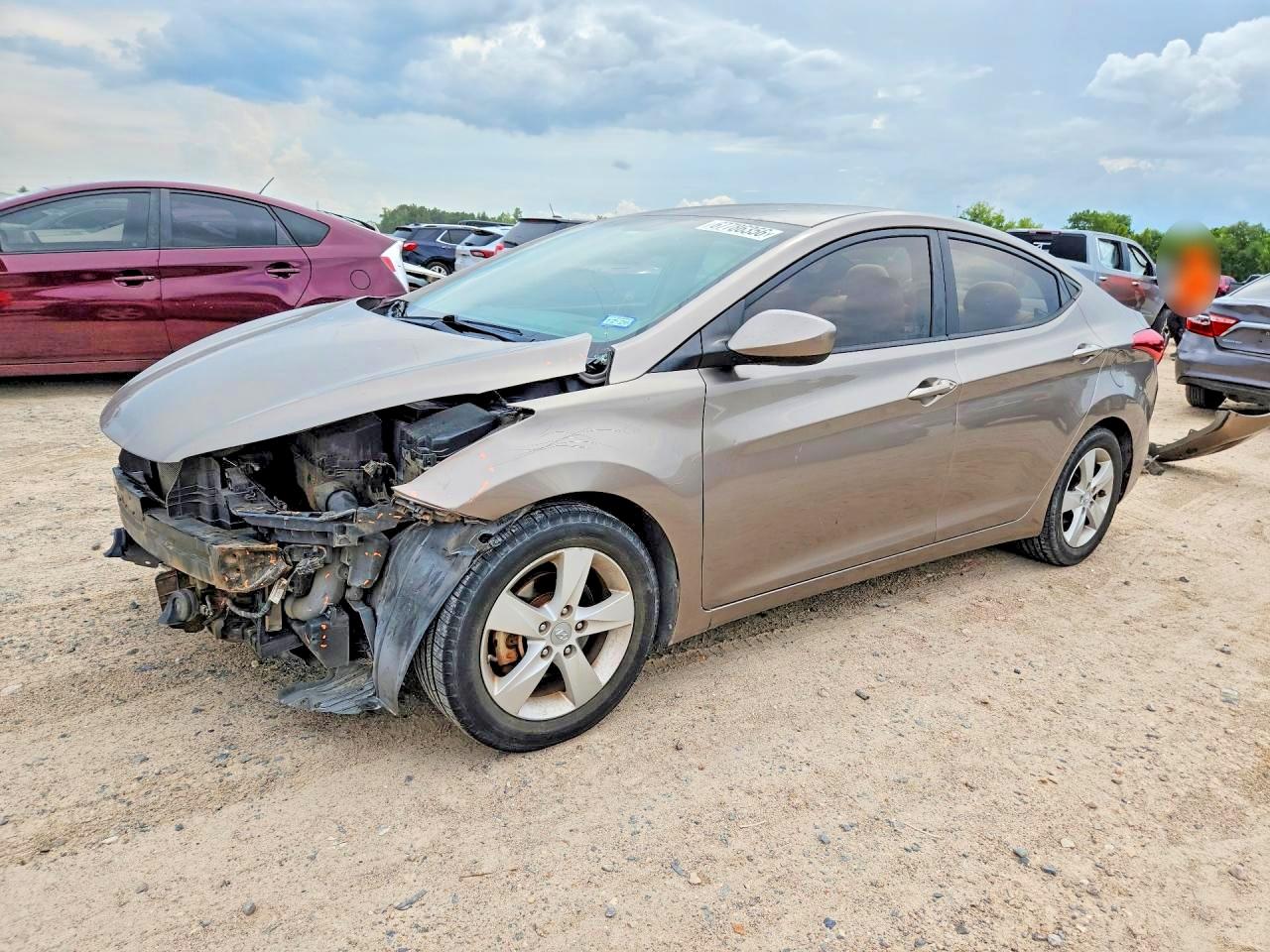 2013 HYUNDAI ELANTRA GLS | 5NPDH4AE2DH238968 | UPCARS