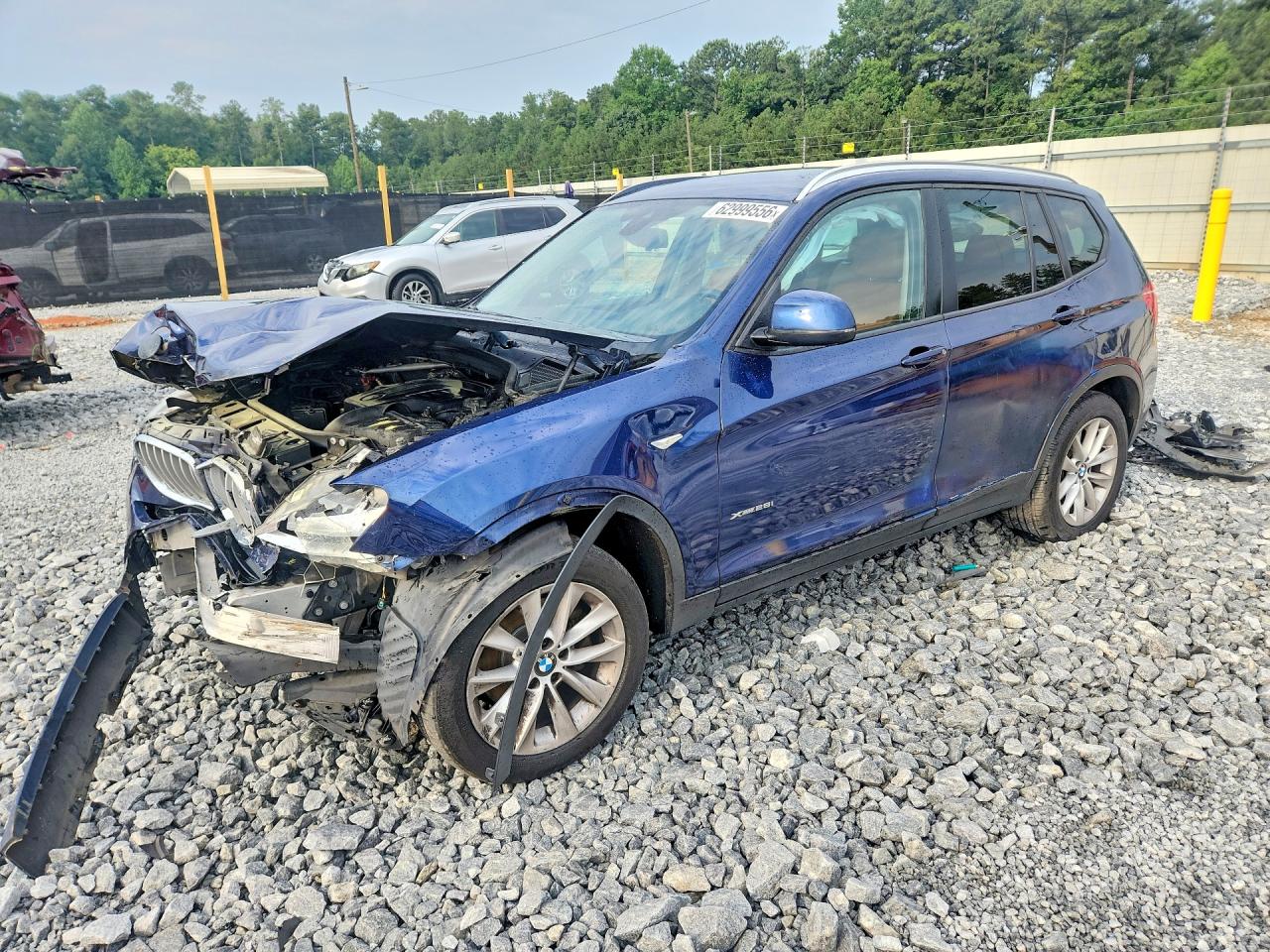 2016 BMW X3 XDRIVE28I | 5UXWX9C50G0D77473 | UPCARS