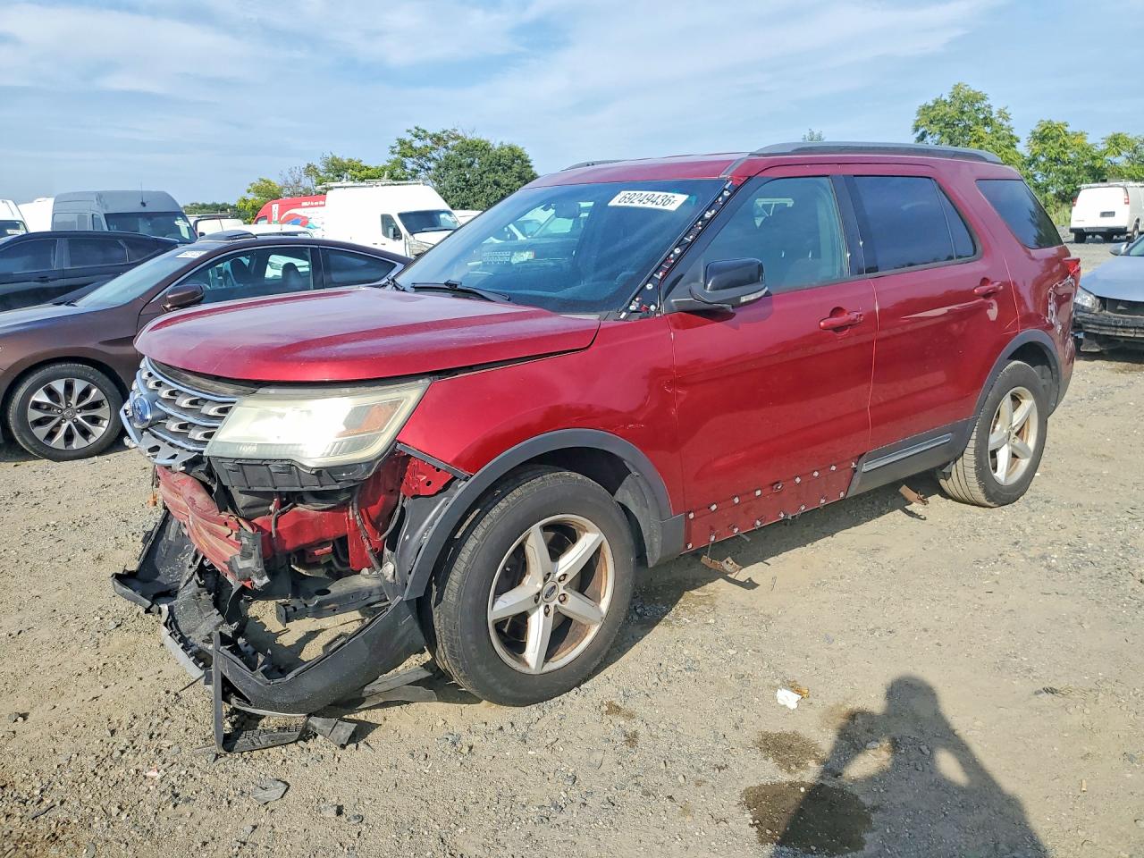 2016 FORD EXPLORER XLT | 1FM5K8D8XGGC23481 | UPCARS