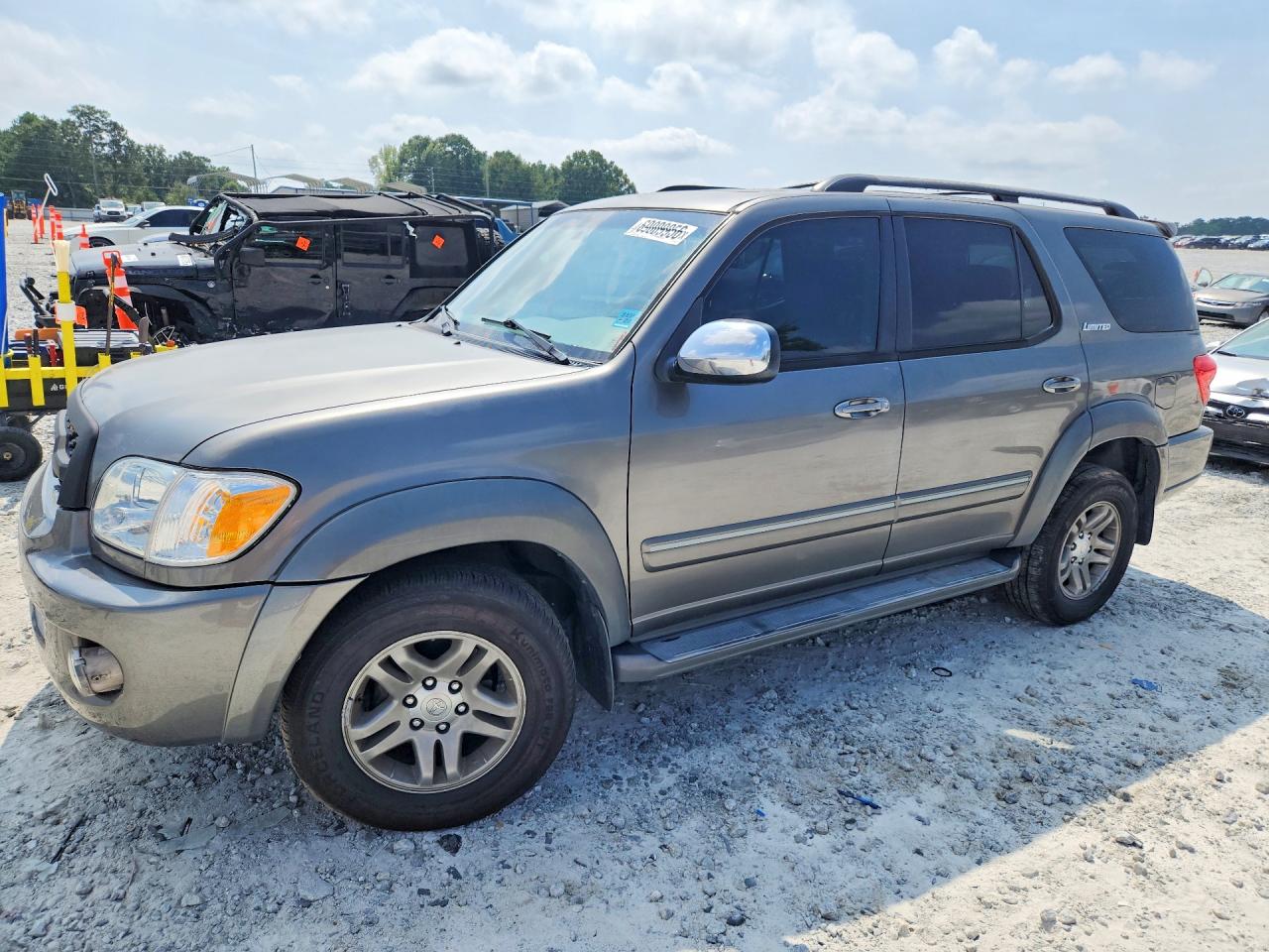 2007 TOYOTA SEQUOIA LIMITED | 5TDZT38A77S285221 | UPCARS