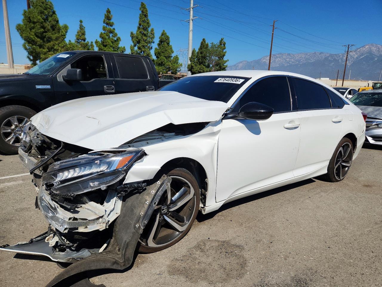2021 HONDA ACCORD SPORT | 1HGCV1F39MA038608 | UPCARS