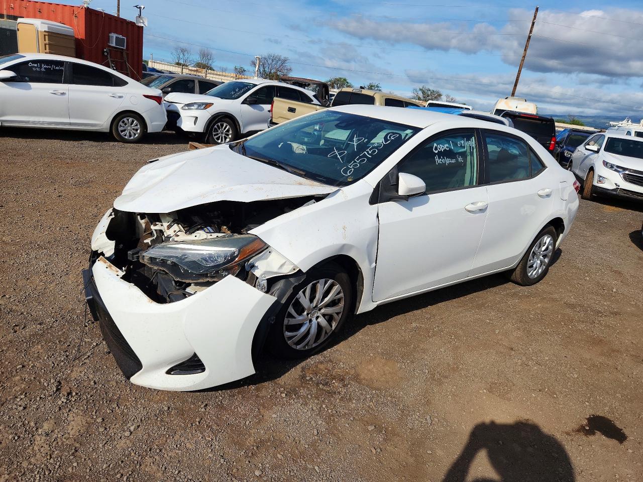 2018 TOYOTA COROLLA L | 5YFBURHE6JP773290 | UPCARS