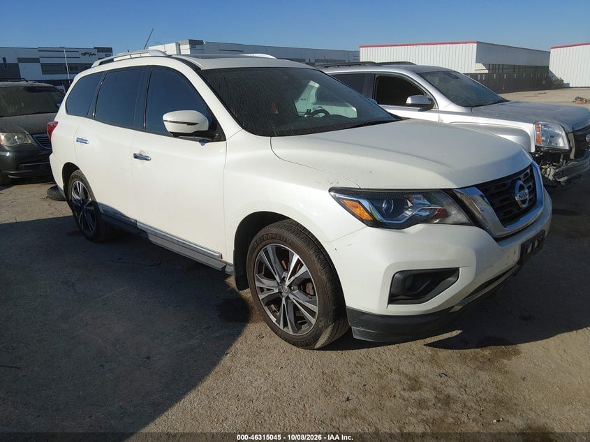2017 NISSAN PATHFINDER PLATINUM | 5N1DR2MM4HC633381 | UPCARS