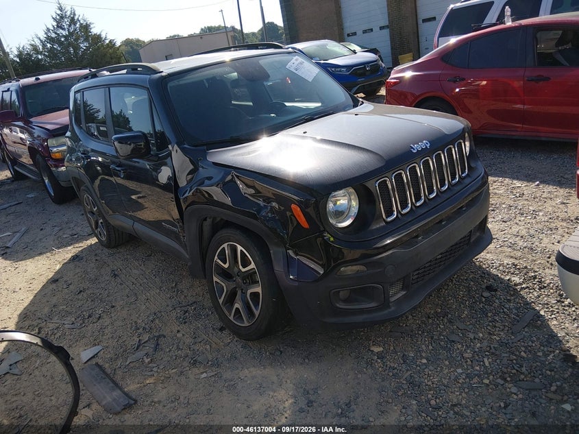 2016 JEEP RENEGADE LATITUDE | ZACCJABT4GPD62974 | UPCARS