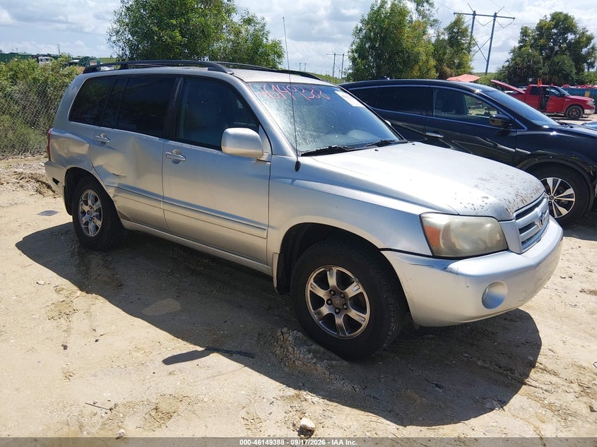 2005 TOYOTA HIGHLANDER V6 | JTEDP21A650064367 | UPCARS