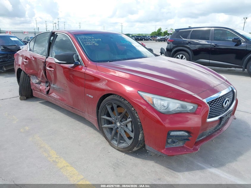 2014 INFINITI Q50 HYBRID SPORT | JN1AV7AP7EM690181 | UPCARS