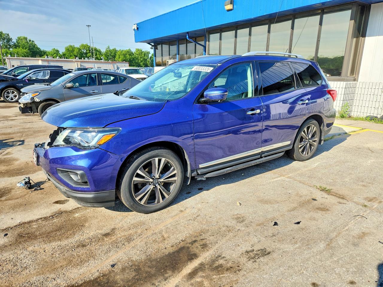 2017 NISSAN PATHFINDER PLATINUM | 5N1DR2MM3HC633386 | UPCARS