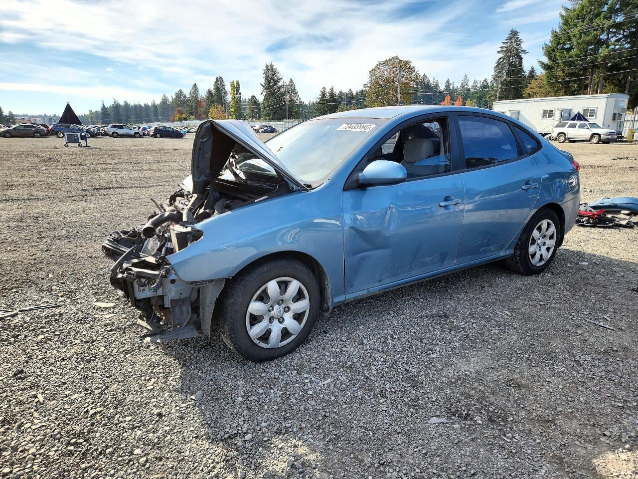2007 HYUNDAI ELANTRA GLS | KMHDU46DX7U211924 | UPCARS