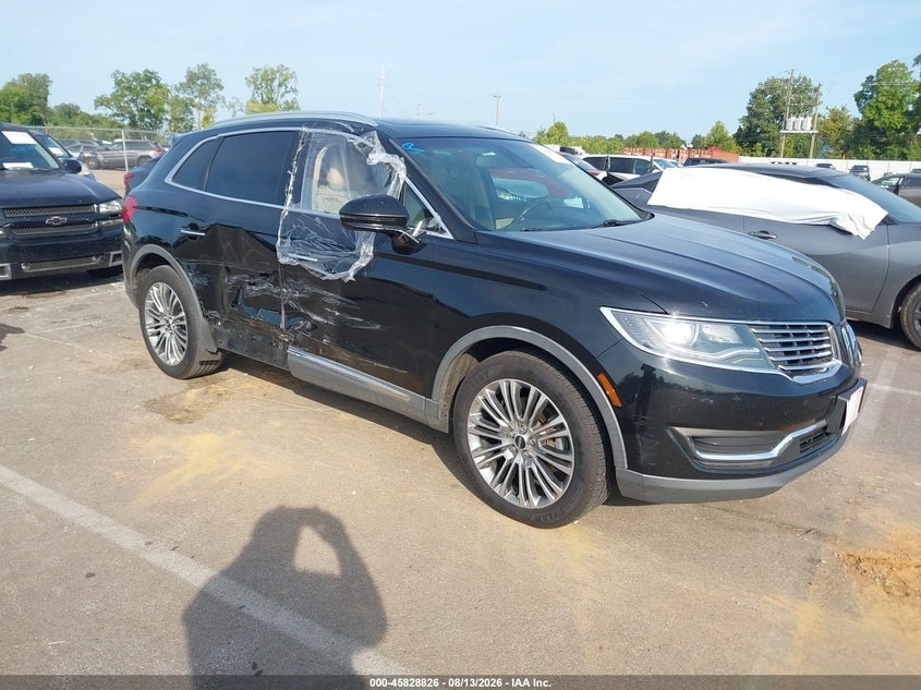 2016 LINCOLN MKX RESERVE | 2LMPJ6LRXGBL87769 | UPCARS
