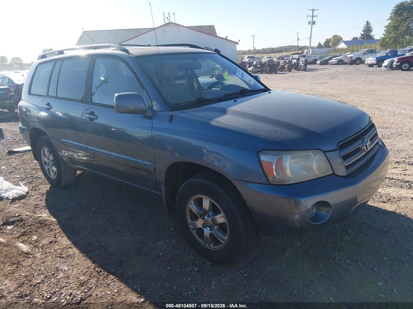2004 TOYOTA HIGHLANDER V6 | JTEEP21AX40055805 | UPCARS