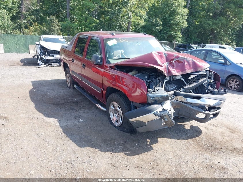 2004 CHEVROLET AVALANCHE 1500 | 3GNEK12T54G126697 | UPCARS