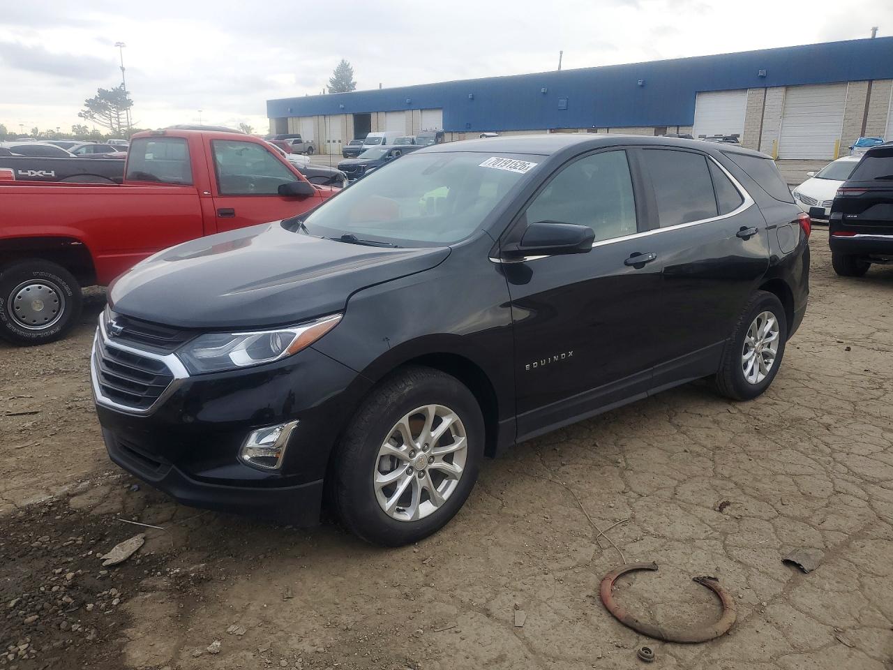 2021 CHEVROLET EQUINOX LT | 3GNAXKEV8ML402588 | UPCARS
