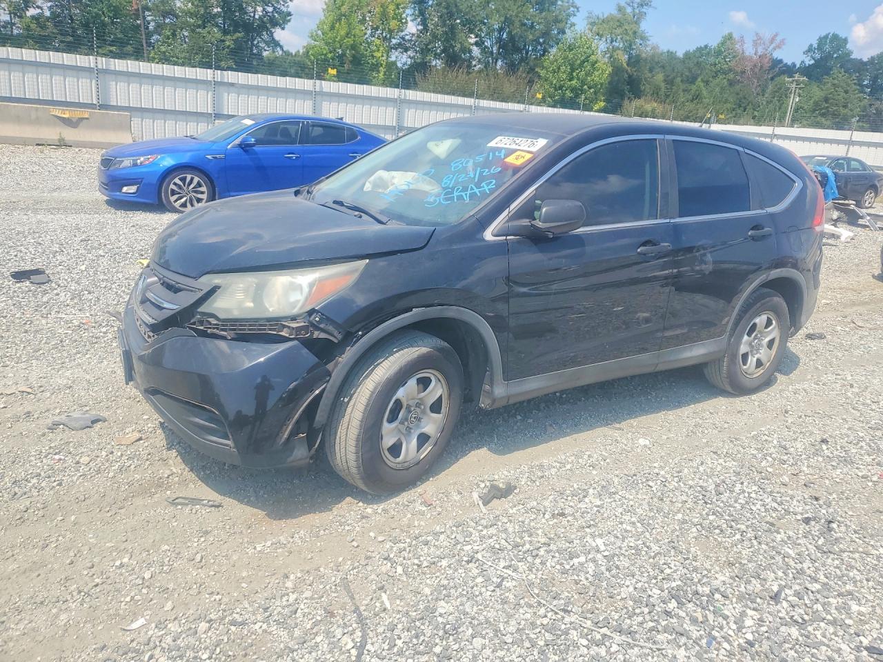2013 HONDA CRV LX | 2HKRM4H37DH607300 | UPCARS
