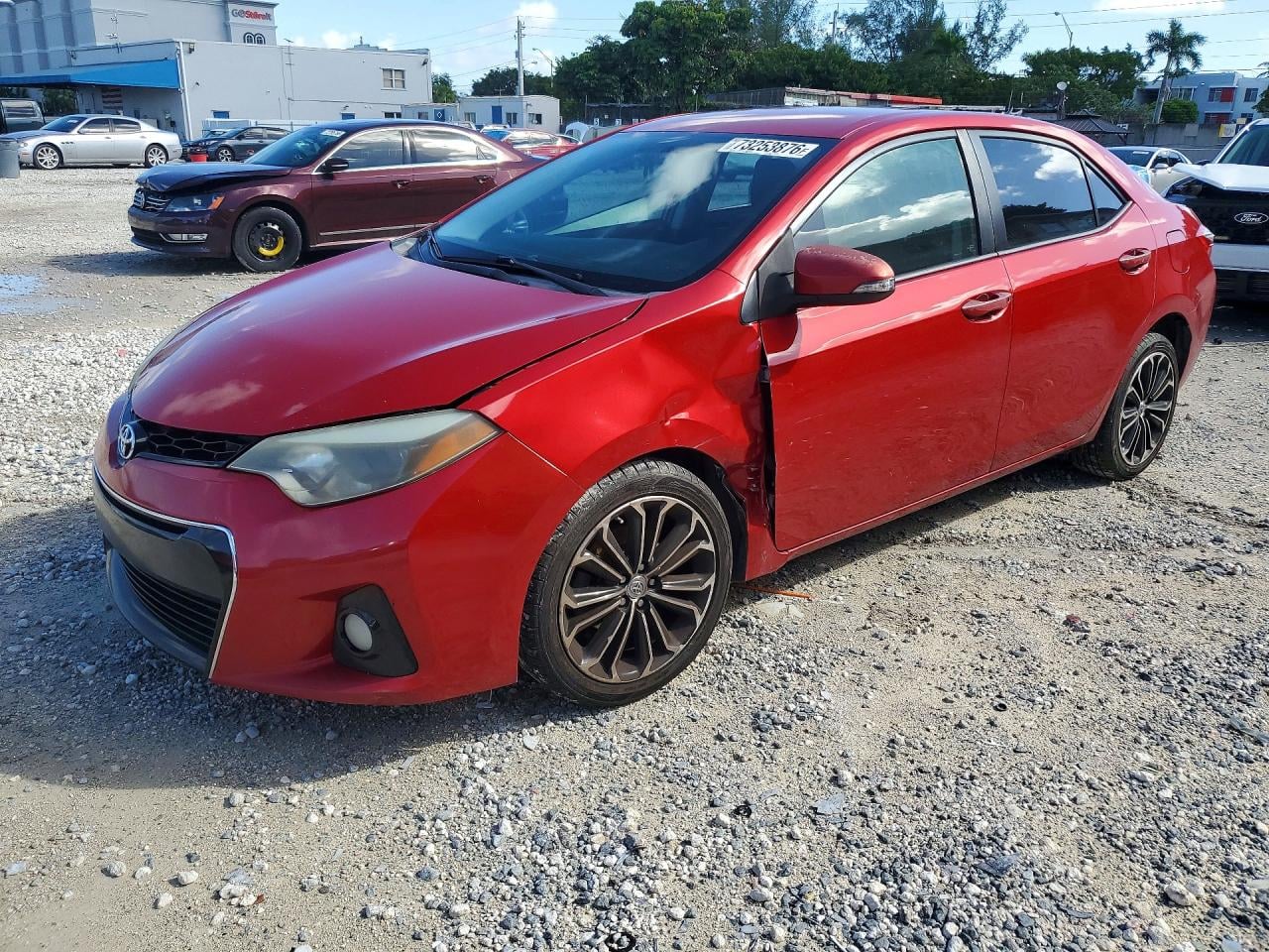 2014 TOYOTA COROLLA S PLUS | 2T1BURHEXEC172857 | UPCARS