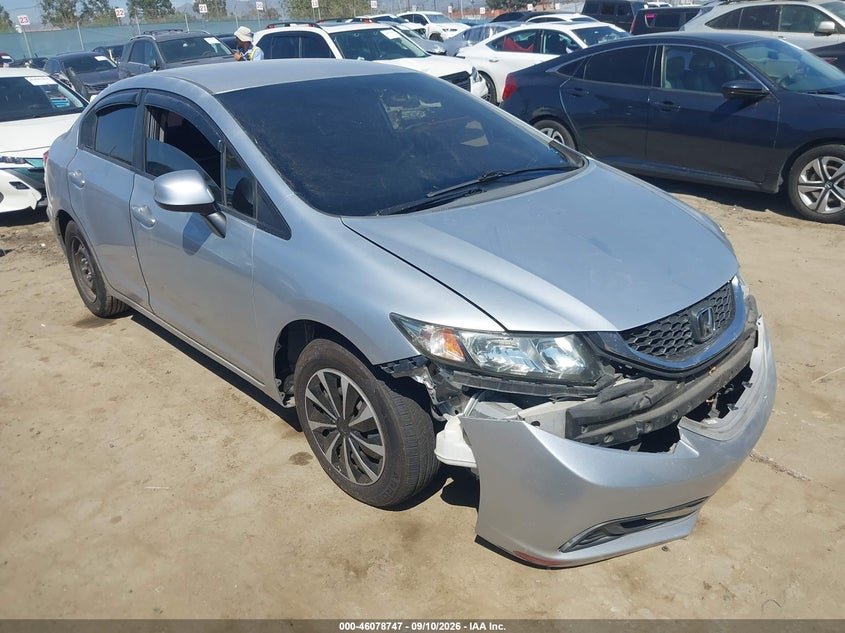 2013 HONDA CIVIC LX | 2HGFB2F53DH500563 | UPCARS
