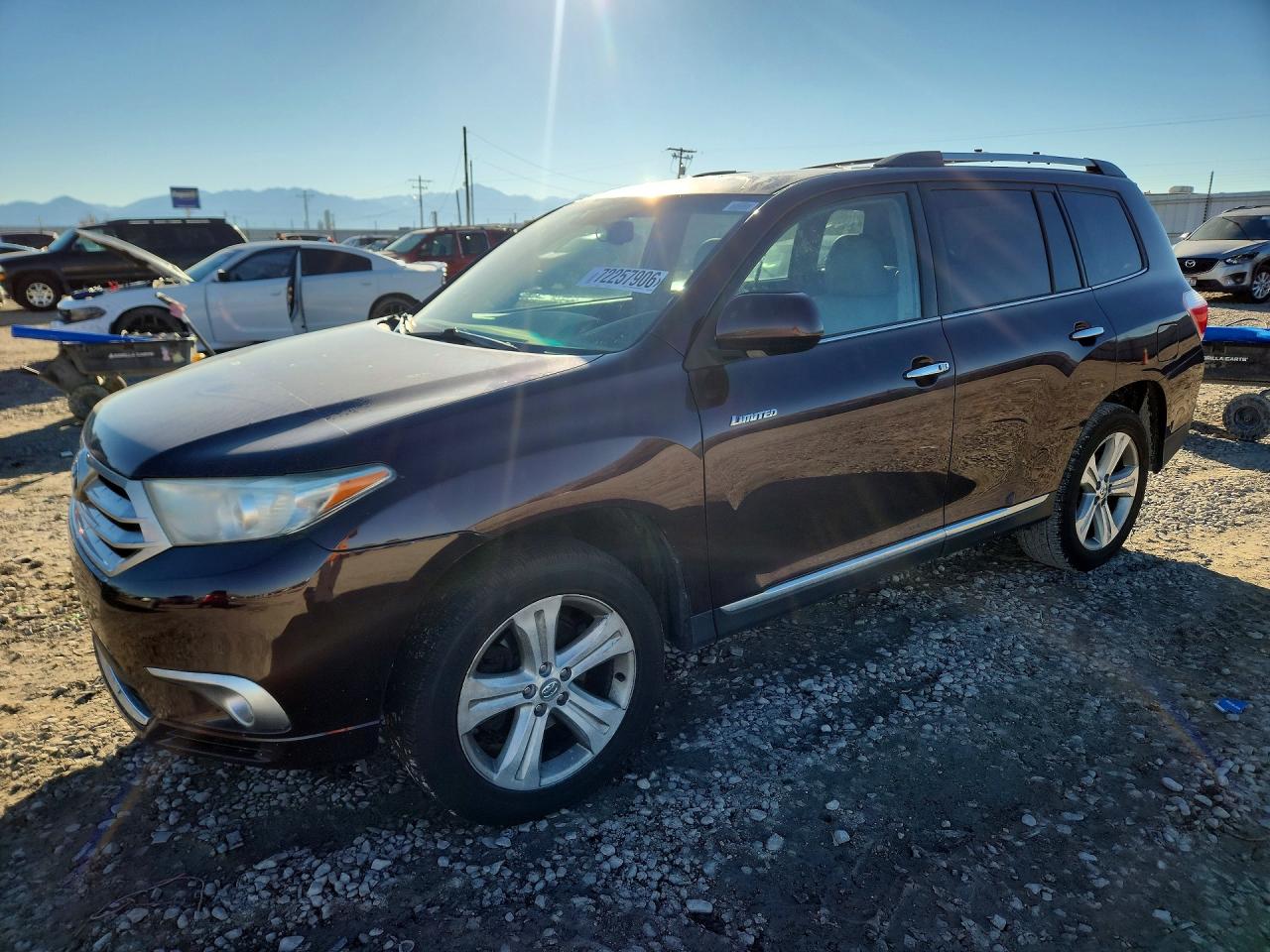 2013 TOYOTA HIGHLANDER LIMITED | 5TDDK3EH0DS248991 | UPCARS