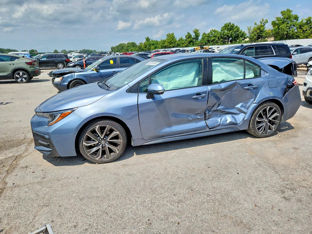 2022 TOYOTA COROLLA SE | JTDS4MCE6NJ095418 | UPCARS