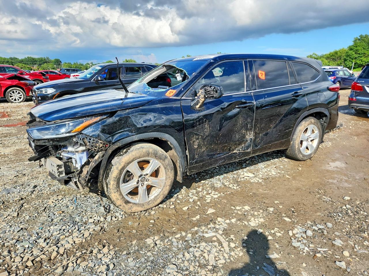 2021 TOYOTA HIGHLANDER L | 5TDCZRBH8MS135420 | UPCARS