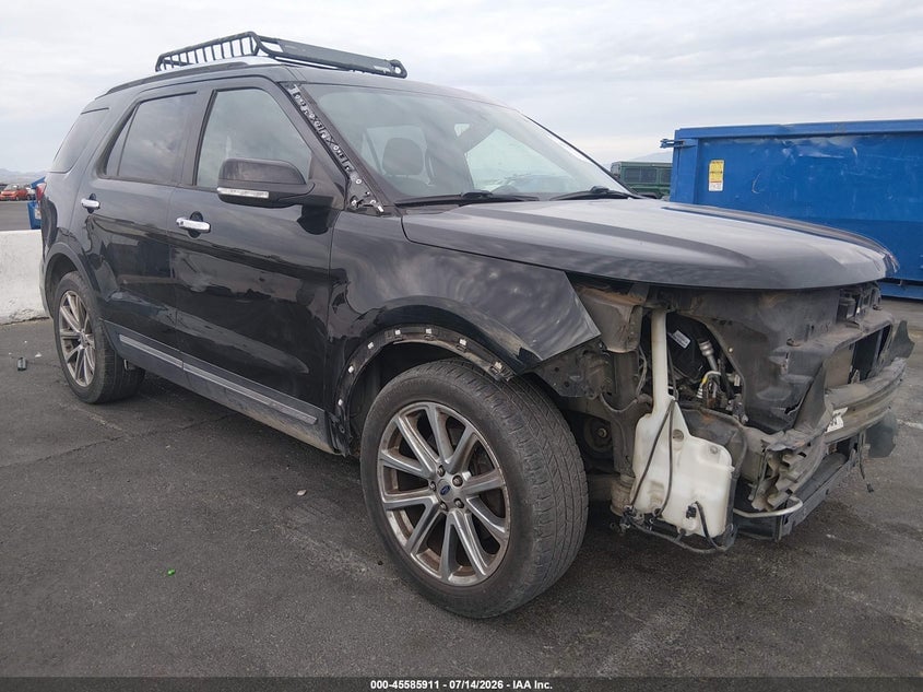 2017 FORD EXPLORER LIMITED | 1FM5K7F81HGC93489 | UPCARS