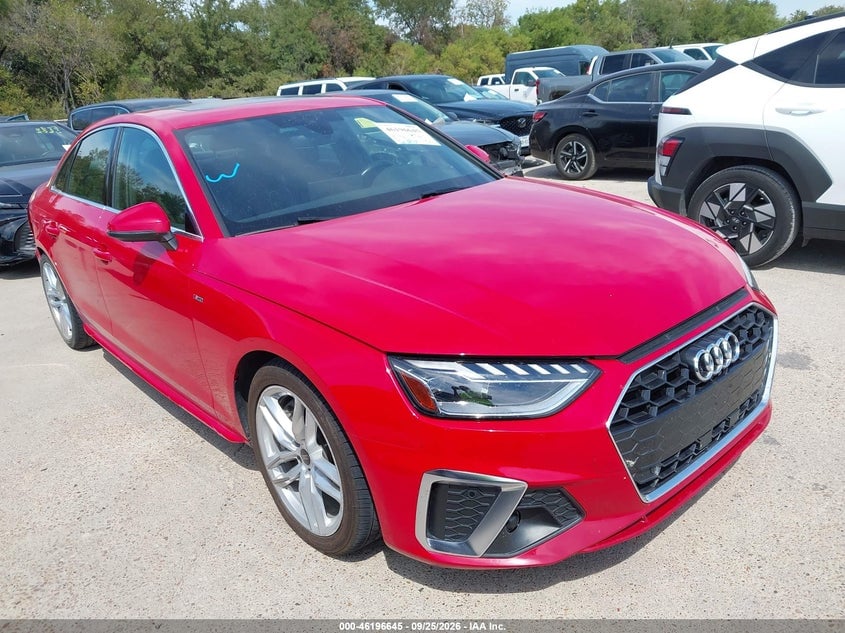 2024 AUDI A4 PREMIUM PLUS 45 TFSI S LINE QUATTRO S TRONIC | WAUEAAF46RN015750 | UPCARS
