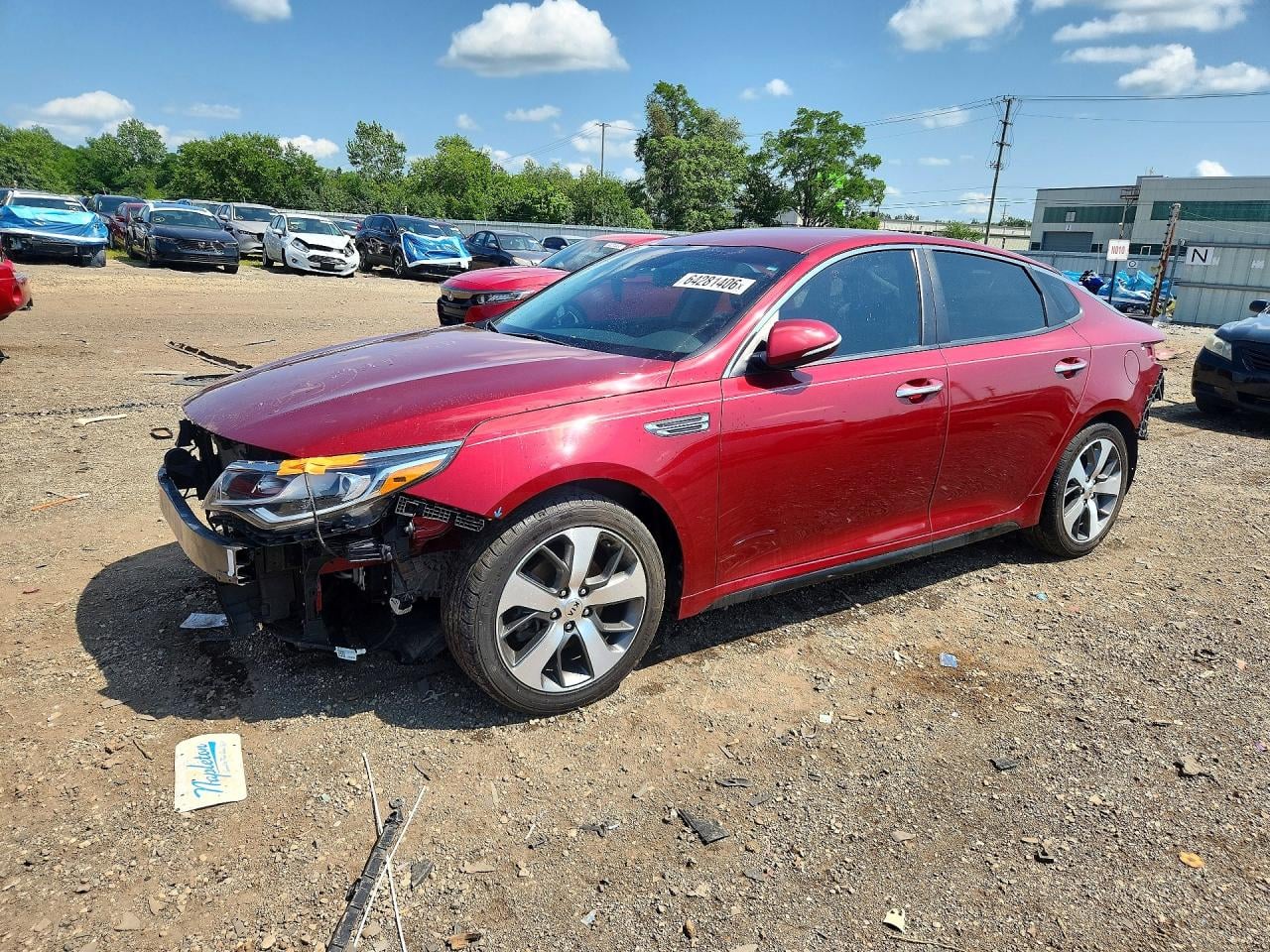 2020 KIA OPTIMA S | 5XXGT4L35LG407737 | UPCARS