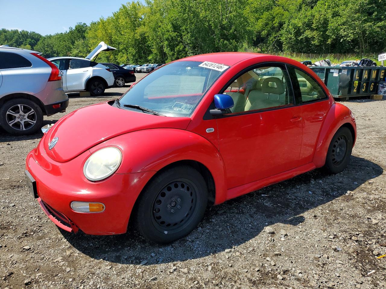 1999 VOLKSWAGEN BEETLE GL | 3VWBC21C2XM417032 | UPCARS