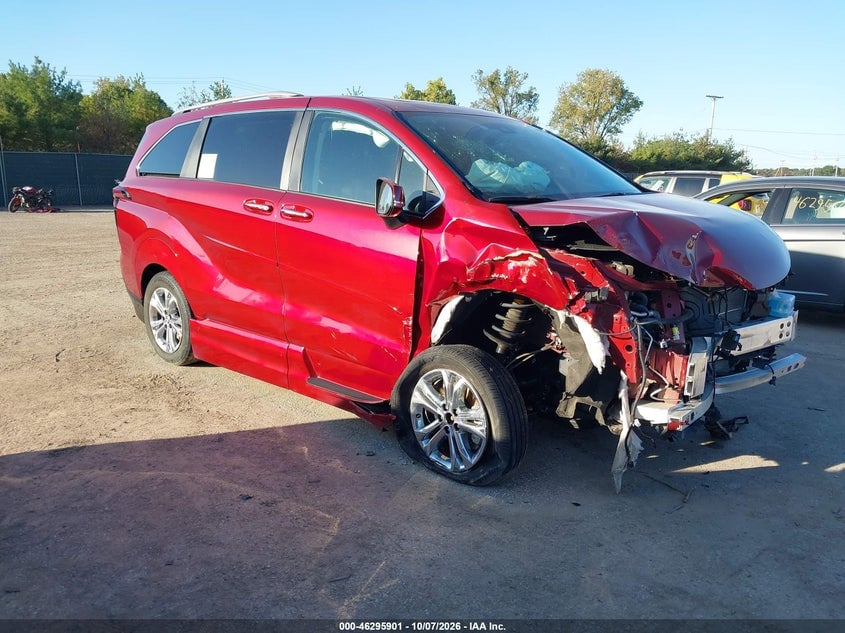 2023 TOYOTA SIENNA PLATINUM | 5TDESKFCXPS083229 | UPCARS