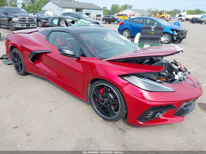 2022 CHEVROLET CORVETTE STINGRAY RWD  2LT | 1G1YB3D42N5120476 | UPCARS
