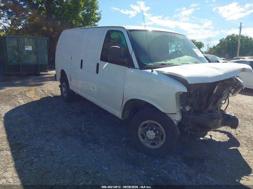2017 CHEVROLET EXPRESS 2500 WORK VAN | 1GCWGAFF6H1106840 | UPCARS