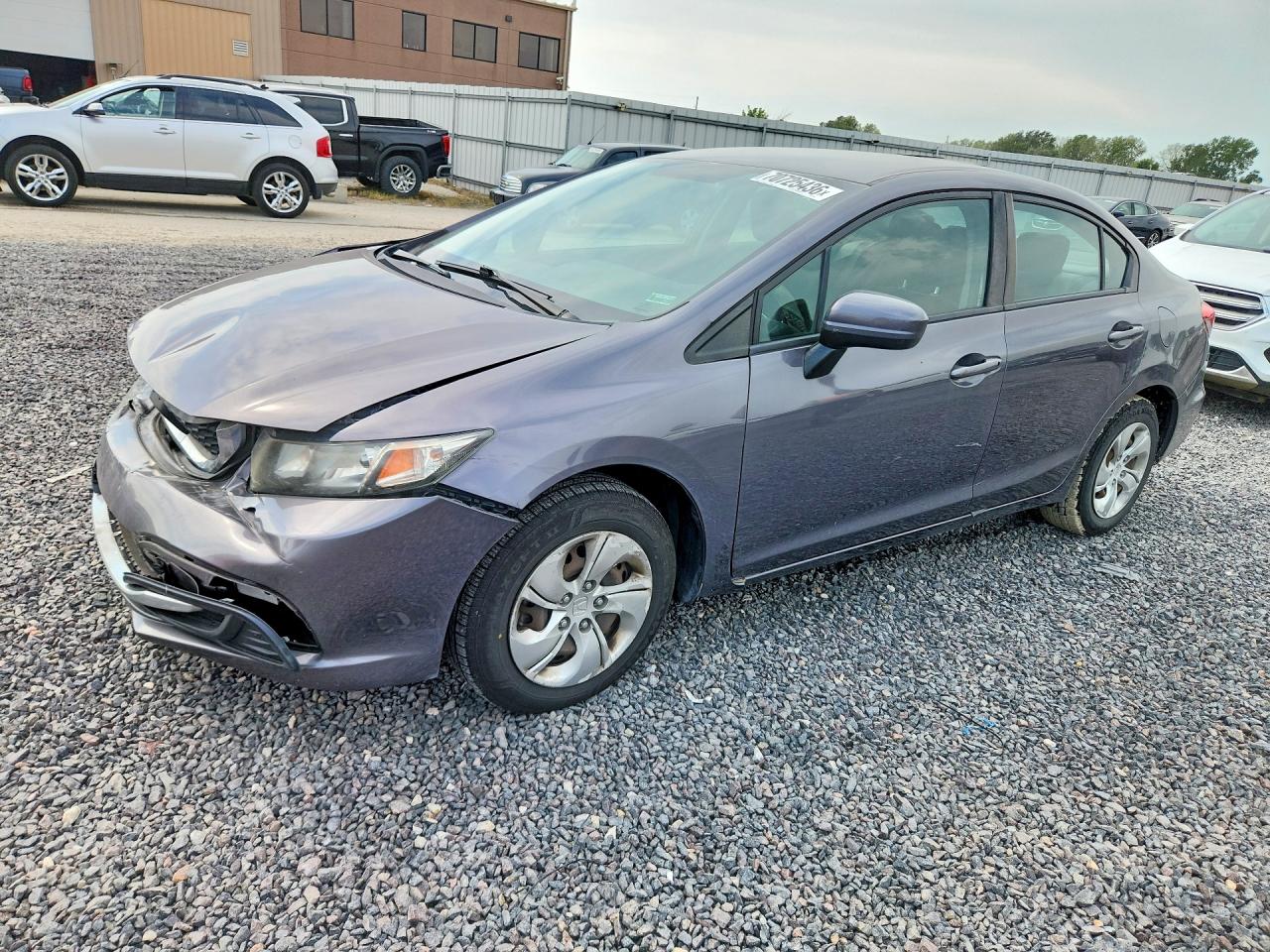 2014 HONDA CIVIC LX | 19XFB2F5XEE036831 | UPCARS